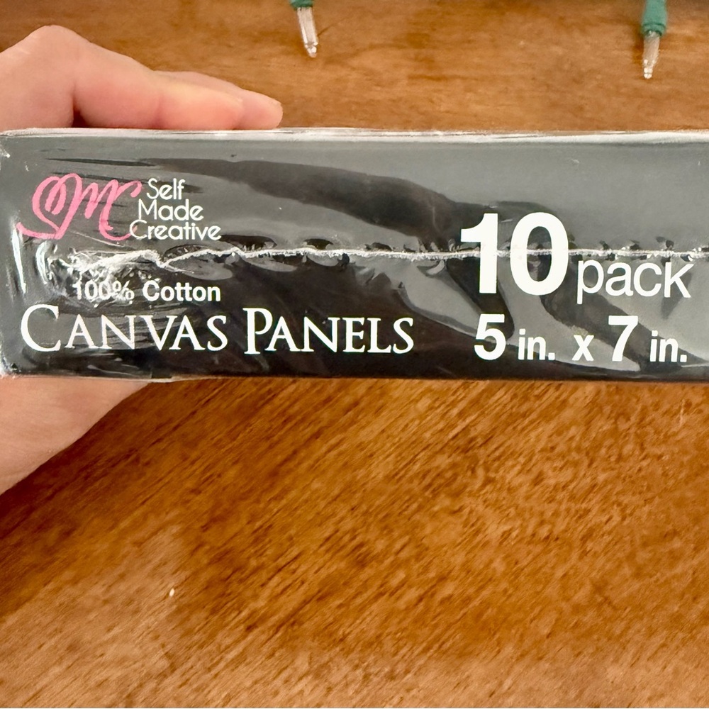 White Canvas Panels 10 Pack - Picture 7 of 9